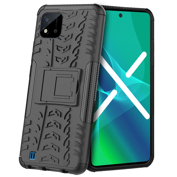 Pouzdro pro Realme C11 (2021), Tire Armor, černé