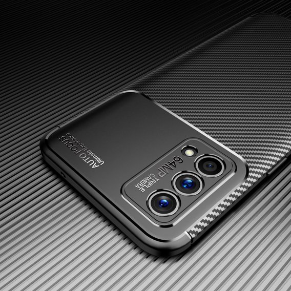 Pouzdro pro Realme GT Master Edition, Carbon Gel, černé