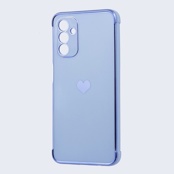 Pouzdro pro Samsung Galaxy A13 5G, Electro heart, modré