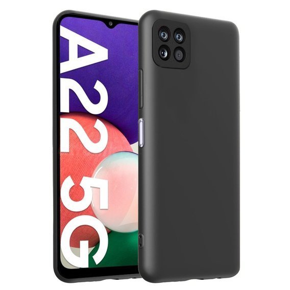 Pouzdro pro Samsung Galaxy A22 5G, Silicone Lite, černé