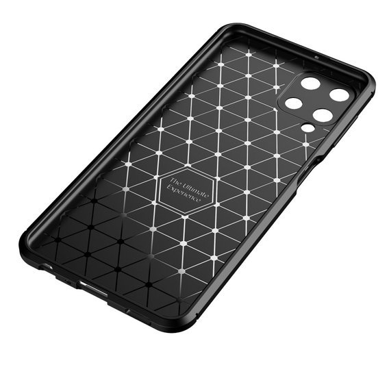 Pouzdro pro Samsung Galaxy A22 / M22 4G / LTE, Carbon Gel, černé