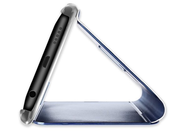 Pouzdro pro Samsung Galaxy A51 5G, Clear View, světle modré