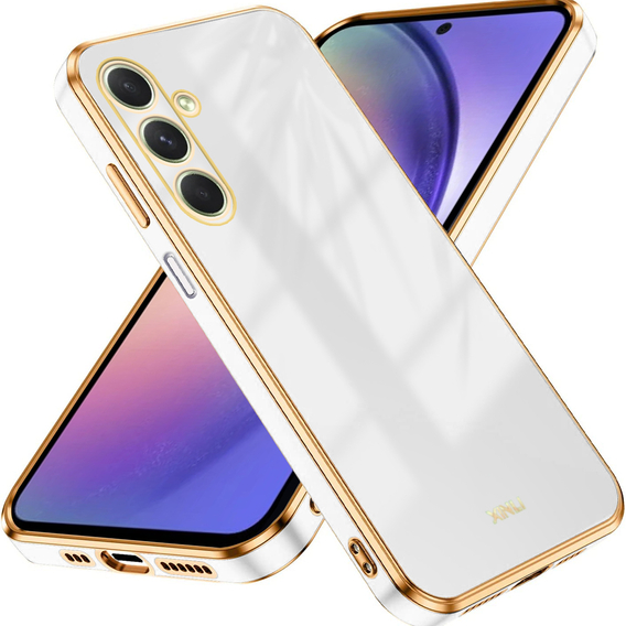 Pouzdro pro Samsung Galaxy A54 5G, Glamour CamShield, bílé