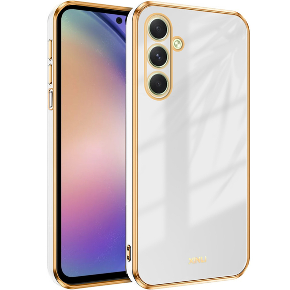 Pouzdro pro Samsung Galaxy A54 5G, Glamour CamShield, bílé