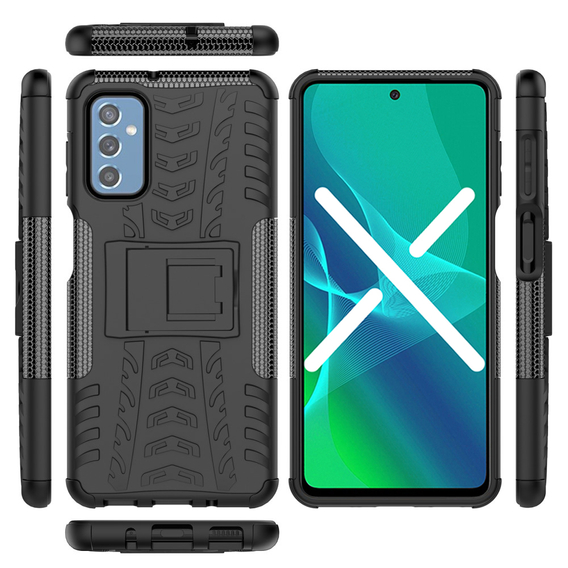 Pouzdro pro Samsung Galaxy M52 5G, Tire Armor, černé