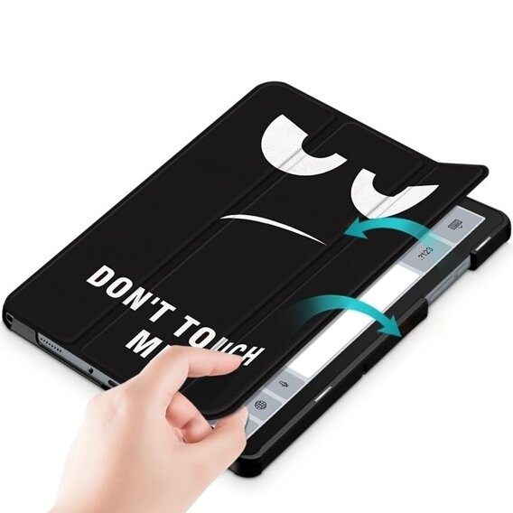 Pouzdro pro Samsung Galaxy Tab A9+, Smartcase, don't touch me