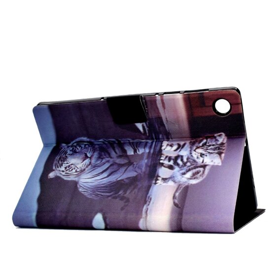 Pouzdro pro Samsung Galaxy Tab A9+ X210 / X215 / X216B, cat and tiger