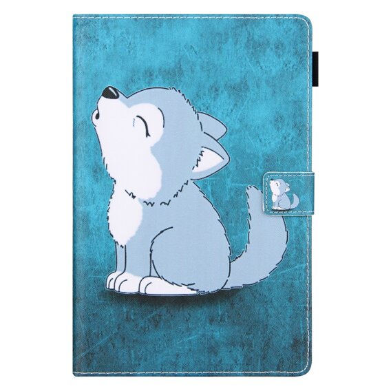 Pouzdro pro Samsung Galaxy Tab A9+ X210 / X215 / X216B, puppy