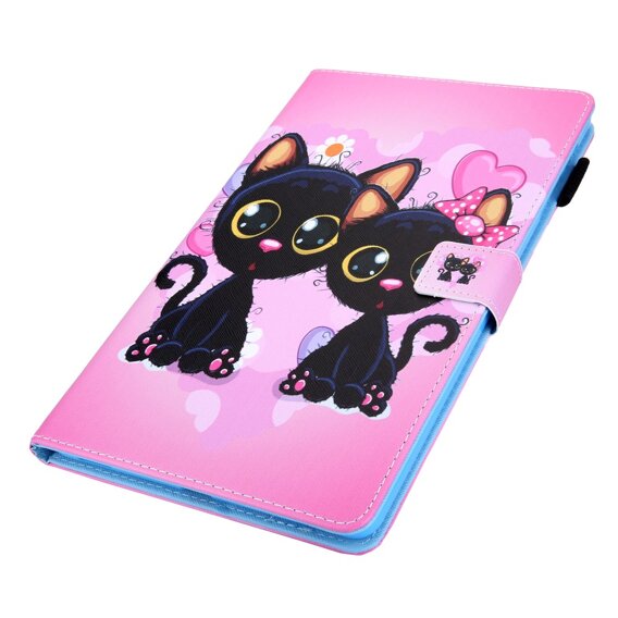 Pouzdro pro Samsung Galaxy Tab A9+ X210 / X215 / X216B, two cats