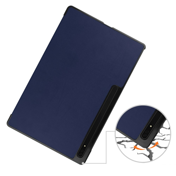 Pouzdro pro Samsung Galaxy Tab S9 Ultra, Smartcase, modré