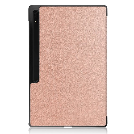 Pouzdro pro Samsung Galaxy Tab S9 Ultra, Smartcase, růžové rose gold