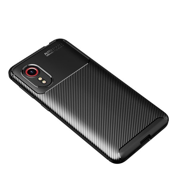 Pouzdro pro Samsung Galaxy Xcover 5, Carbon Gel, černé