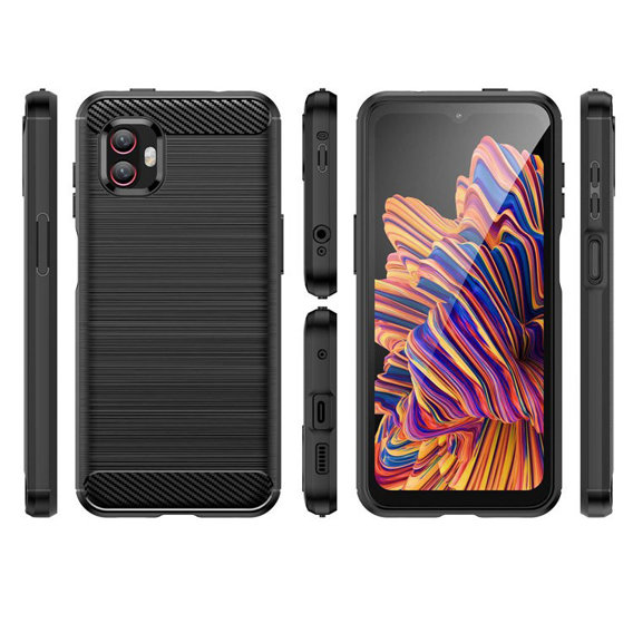 Pouzdro pro Samsung Galaxy Xcover 6 Pro 5G, Carbon, černé