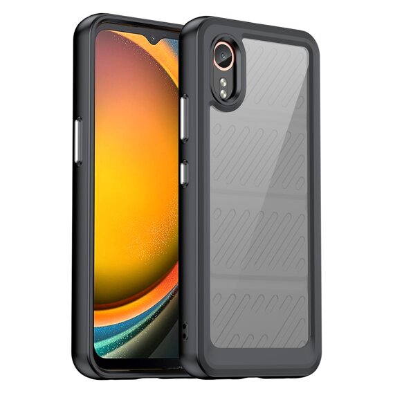 Pouzdro pro Samsung Galaxy Xcover 7, Fusion Hybrid, transparentní / černé