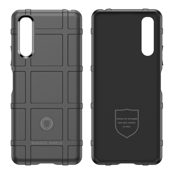 Pouzdro pro Sony Xperia 10 IV, Rugged Shield, černé