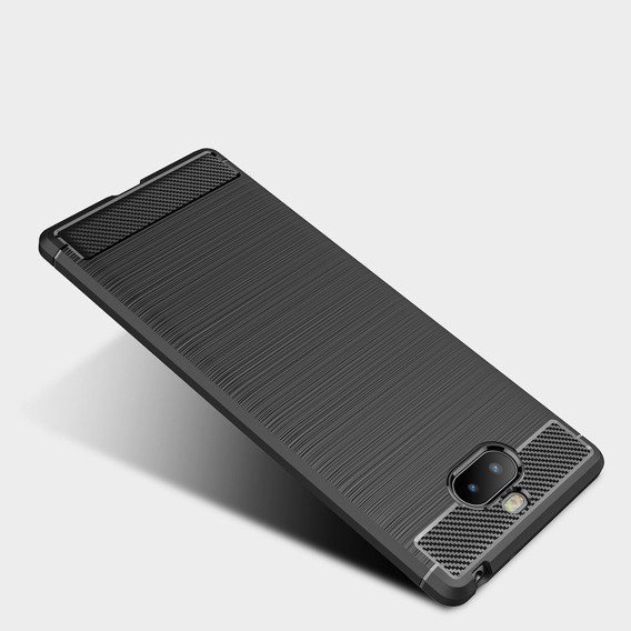 Pouzdro pro Sony Xperia 10 Plus, Carbon, černé