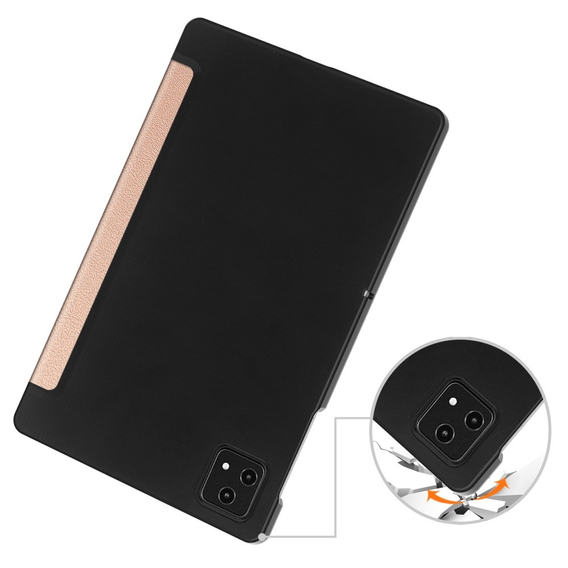 Pouzdro pro T Tablet 5G, Smartcase, růžové rose gold