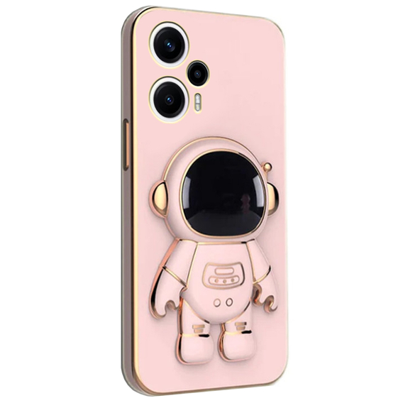 Pouzdro pro Xiaomi Poco F5, Astronaut, růžové