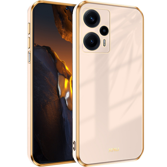 Pouzdro pro Xiaomi Poco F5, Glamour CamShield, růžové