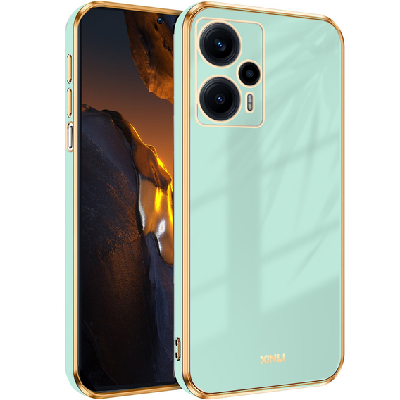 Pouzdro pro Xiaomi Poco F5, Glamour CamShield, zelené