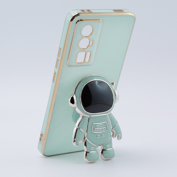 Pouzdro pro Xiaomi Poco F5 Pro, Astronaut, zelené