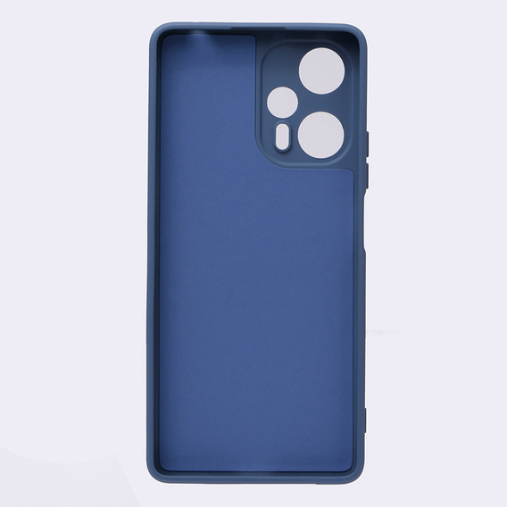 Pouzdro pro Xiaomi Poco F5, Silicone Lite, modré