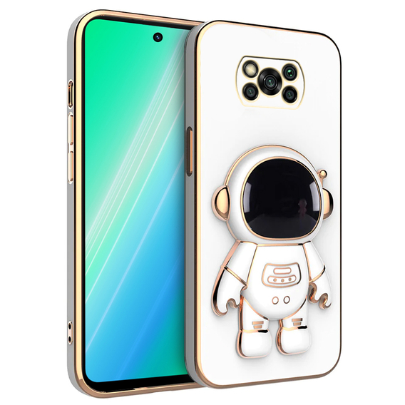 Pouzdro pro Xiaomi Poco X3 NFC / X3 Pro, Astronaut, bílé