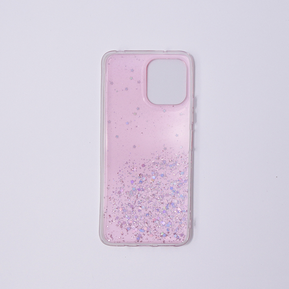 Pouzdro pro Xiaomi Redmi 12, Glittery, růžové