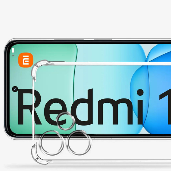 Pouzdro pro Xiaomi Redmi 13, Dropproof, průhledné