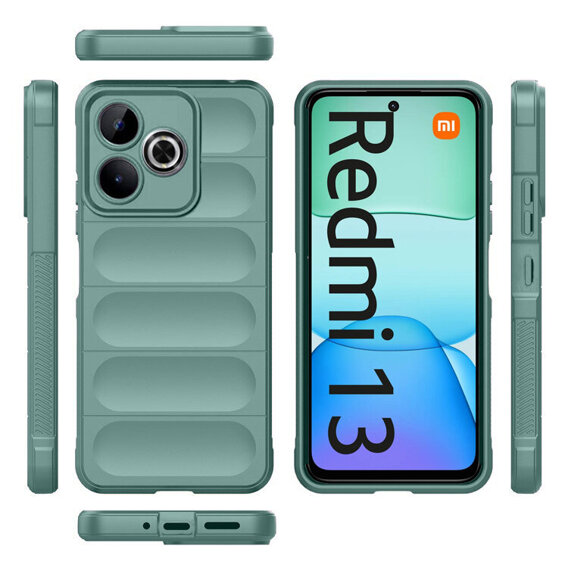 Pouzdro pro Xiaomi Redmi 13, Gaming Shockproof, zelené