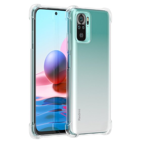 Pouzdro pro Xiaomi Redmi Note 10 / 10S, Dropproof, průhledné