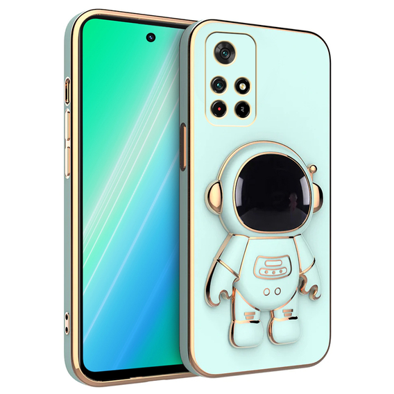 Pouzdro pro Xiaomi Redmi Note 11 Pro 4G / 5G, Astronaut, zelené