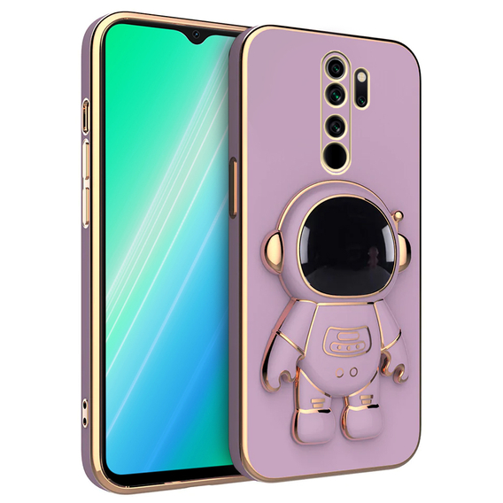 Pouzdro pro Xiaomi Redmi Note 8 Pro, Astronaut, fialové