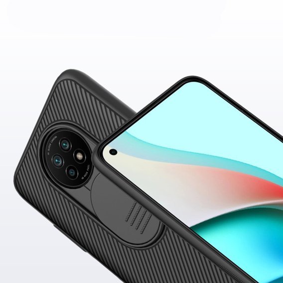 Pouzdro pro Xiaomi Redmi Note 9T 5G, obrněné Nillkin, CamShield Pro, černé