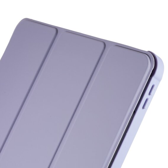 Pouzdro pro iPad Pro 11 2022 / 2021 / 2020 / 2018, Smartcase Hybrid, se slotem na stylus, fialové