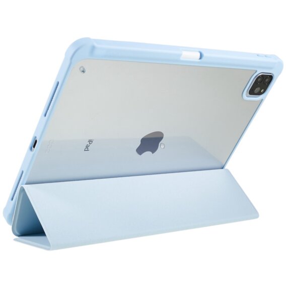 Pouzdro pro iPad Pro 11 2022 / 2021 / 2020 / 2018, Smartcase Hybrid, se slotem na stylus, modré