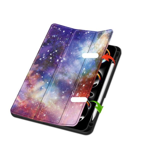 Pouzdro pro iPad Pro 11 2024, Smartcase, galaxy