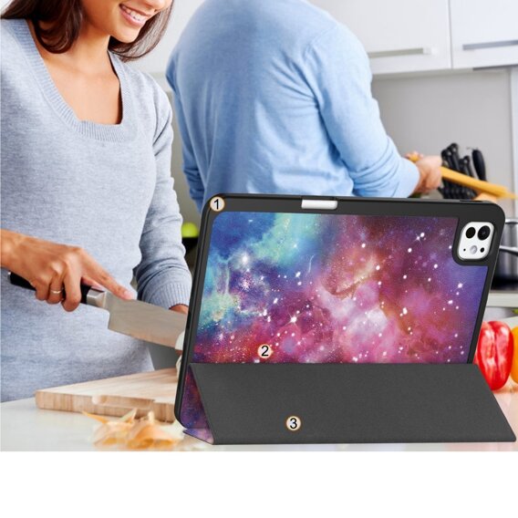 Pouzdro pro iPad Pro 11 2024, Smartcase, galaxy