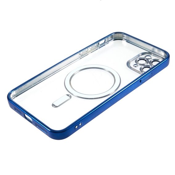 Pouzdro pro iPhone 11 Pro, MagSafe Hybrid, modré