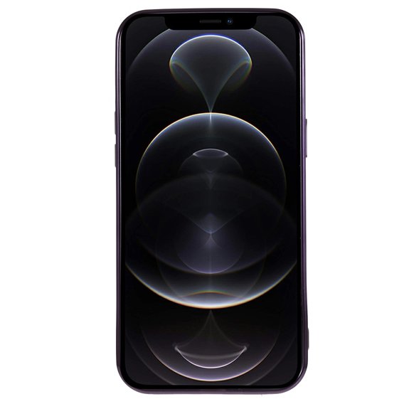 Pouzdro pro iPhone 12 Pro, MagSafe Hybrid, fialové