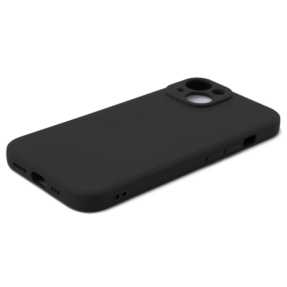 Pouzdro pro iPhone 15 Plus, Silicone Lite, černé