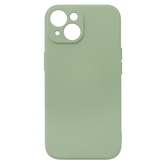 Pouzdro pro iPhone 15 Plus, Silicone Lite, zelené