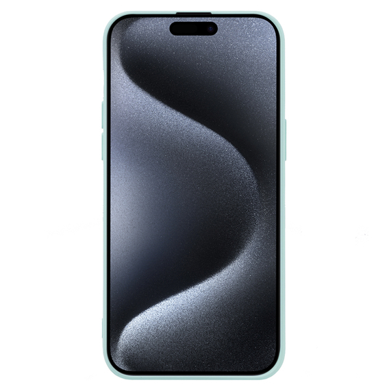 Pouzdro pro iPhone 15 Pro, Silicone Lite, modré