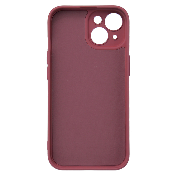 Pouzdro pro iPhone 15, Silicone Lite, červené