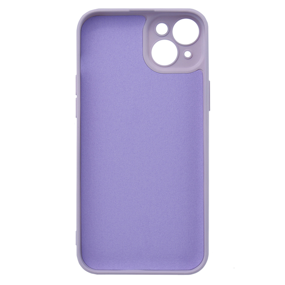 Pouzdro pro iPhone 15, Silicone Lite, fialové