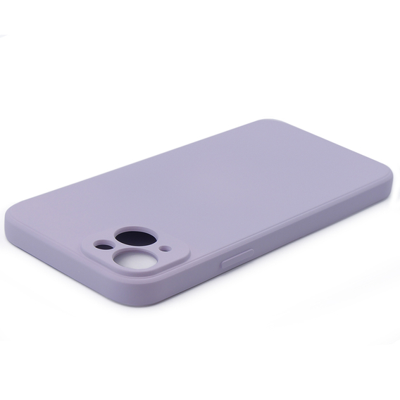 Pouzdro pro iPhone 15, Silicone Lite, fialové