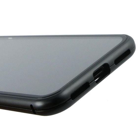 Pouzdro pro iPhone 7/8/SE 2020/SE 2022, Magnetic Dual Glass, černé