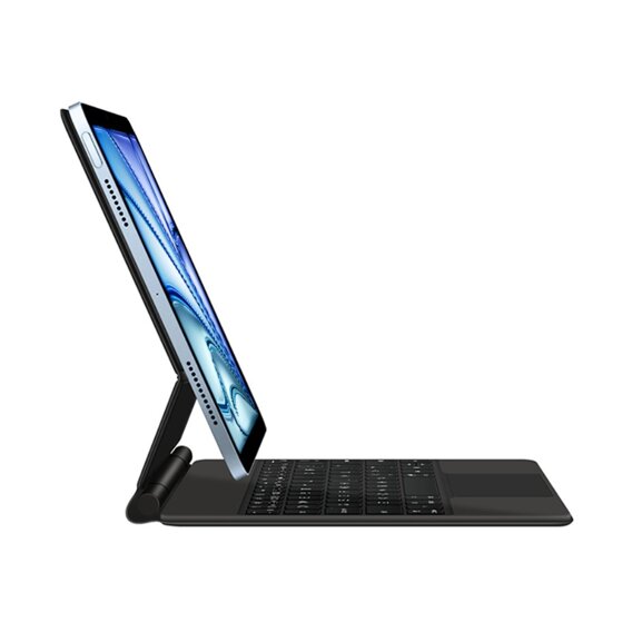 Pouzdro s klávesnicí pro iPad Air 11" 2024, Magnetic Keyboard Touchpad, černé