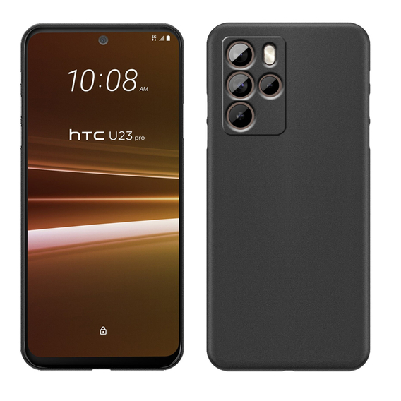 Tenké pouzdro pro HTC U23 Pro, Slim, černé