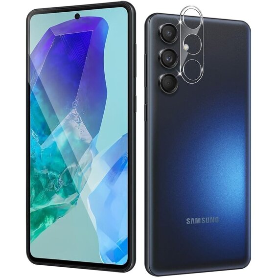 Tvrzené sklo na fotoaparát pro Samsung Galaxy M55, průhledné